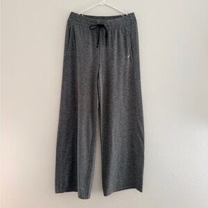 Fabletics Dark Heathered Grey Wide Leg Pants Tall Fit